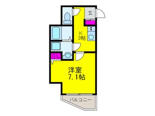 ラパンジール四天王寺東の物件間取画像